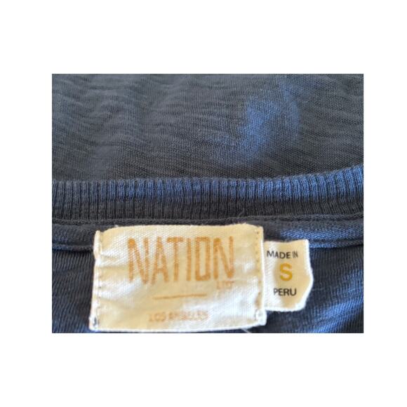 Nation LTD Darcie Flutter Sleeve V-Neck Top - Picture 3 of 3